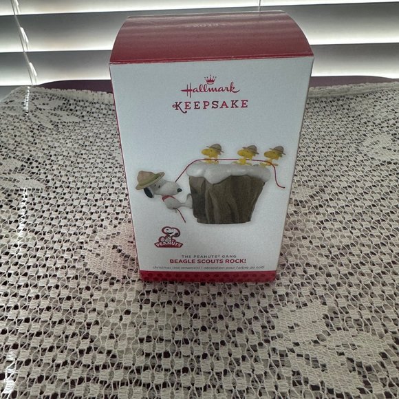 Hallmark Other - Hallmark Keepsake, Eagle Scouts Rock 2014 Ornament Peanuts Gang